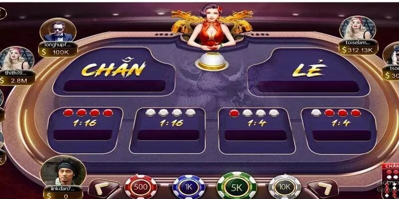Sảnh game bài với nhiều sự lựa chọn và mức thưởng hấp dẫn