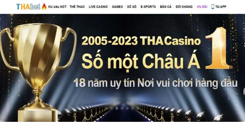 Tên tuổi của nhà cái được khẳng định qua gần 2 thập kỷ.